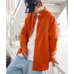 シャツ ブラウス Limited Line Naive Magic リミテッドラインナイーブマジック WOLFワンポイント刺繍シャツ