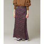 スカート オリジナルプリントマーメイドマキシスカート