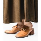 パンプス チェーンミュール/STEVE 