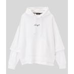 パーカー KANGOL カンゴール バンダナボックスロゴフェイクレイヤードパーカー メンズ レディース