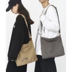 ショルダーバッグ 「HOOK」シンプル英字プリントキャンバスショルダーバッグ メンズ レディース