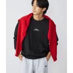 スウェット *SHIPS_ STYLISH STANDARD ロゴ 刺繍 スウェット