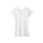 インナーシャツ 肌着 快適工房/カイテキコウボウ 半袖インナー 綿100％ 3分袖 レディース