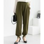 裾スリットジョガーパンツ