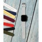腕時計 「zandy / ズィー・アンド・ワイ」アップルウォッチバンド ラバーベルト スポーツバンド シルバーバックル Apple Watch メンズ