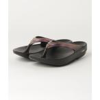 サンダル OOFOS/ウーフォス　OOLALA LUXE LEOPARD