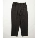 パンツ スラックス FREAK'S STORE/フリークスストア テーパード ヘリンボーン イージーパンツ/シェフパンツ