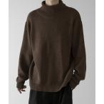セーター ニット 「RUUBON」 relax turtle neck knit / リラックス タートルネック ニット メンズ レディース