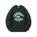  футболка тренировочный [COVERNAT]C LOGO ARCH LOGO MIXED SWEATSHIRTS / покрытие гайка C LOGO арка Logo Mix спортивная фуфайка мужской женский 