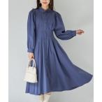 ワンピース 【限定】バックレースアップウエストタックシャツワンピース