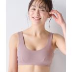 ナイトブラ 「肌触りの良い綿混リブ素材を使用」AMOSTYLEシンプルナイトブラ コンフォートタッチ AMST1363 N-Top4 JX