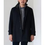 ステンカラーコート BEAMS HEART / カルゼ 2WAY スタンドカラー コート 22AW