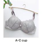 ブラ レディース BRAGENIC+/アイラッシュレース ノンワイヤーブラジャー A-Ccup(ブラジェニックプラス)