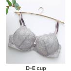 ブラ レディース BRAGENIC+/アイラッシュレース ノンワイヤーブラジャー D-Ecup(ブラジェニックプラス)