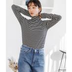 tシャツ ボーダータートル　167936 レディース