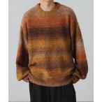 ニット グラデーションルーズニット