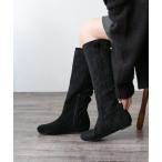 ブーツ こっそり脚長ブーツ レディース
