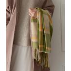 ストール マフラー チェックストール レディース