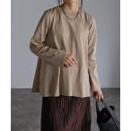 tシャツ 裾フレアTシャツ レディース
