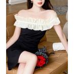  платье off плечо боковой gya The - платье One-piece 