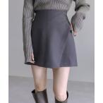 パンツ 【サイズ展開あり】レイヤードスカパン