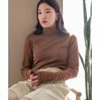 tシャツ フライスカラータートル　345977 レディース
