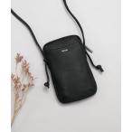 ショッピングスマホショルダー ショルダーバッグ バッグ 「BEAURE/ビュレ」牛革 レザー両面ポケット スマホショルダー ケース レディース メンズ