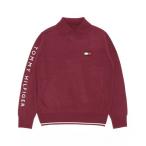 ニット [トミー ヒルフィガー ゴルフ]  レディース 切替リブ タートルネックニット