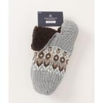 靴下 UCHI-COLLE/ウチコレ　ルームシューズ　内側マシュマロタッチ 裏ボア メンズ