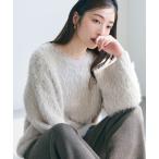 ニット セーター ＼新色追加／ふんわりシャギーニット レディース