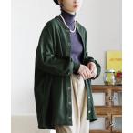 ブルゾン アウター ヴィンテージ風 裏毛スナップブルゾン レディース