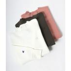 スウェット Champion（チャンピオン）モックネック裏起毛スウェットトップス レディース/無地ワンポイントロゴ トレーナープルオーバー レディース