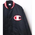 スタジャン Champion/チャンピオン ACTION STYLE/アクションスタイル BASEBALL JACKET/ビッグシルエット ナイロン