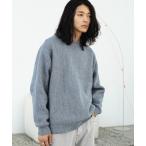 セーター ニット MELANGE AZE LOOSE KNIT メンズ