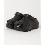 サンダル crocs クロックス CLASSIC MEGA CRUSH CLOG クラシック メガクラッシュ クロッグ 207988-001 BLAC