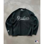 セーター ニット Perushu × MLB コラボニットプルオーバー メンズ レディース