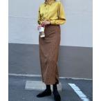 マルチサイズ スカート レオパードペンシルロングスカート