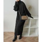 ワンピース WEGO/【WEB限定】バックスリットタートルニットワンピース