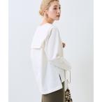 ブラウス シャツ 「WEB限定」セーラーカラーシャツ レディース