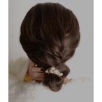 ヘアゴム 「resonance」パール キラキラ ヘアゴム
