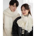  muffler палантин WEGO/ мохнатый палантин женский 