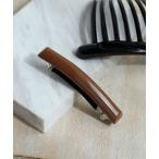 ヘアクリップ フランス製シックカラーバレッタ