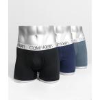 ボクサーパンツ 【Calvin Klein/カルバンクライン】ワンポイントロゴ ボクサーパンツ 3枚セット