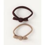 ヘアゴム 2セット・カットオフリボンヘアゴム