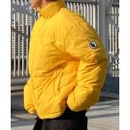 ダウンコート ダウンジャケット 「Snap club」 ビッグシルエットカラー中綿ジャケット レディース メンズ