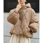 ダウンコート ダウンジャケット ダイヤキルト中綿ショートジャケット レディース