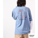 tシャツ PEANUTS スヌーピー レイヤード長袖Tシャツ レディース メンズ