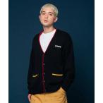 カーディガン SWITCH COLOR KNIT CARDIGAN メンズ レディース