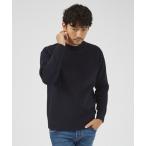 ショッピングタートルネック セーター ニット 畦編み モックネック ニット プルオーバー メンズ レディース