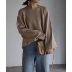 ニット セーター ラグランスリーブニット レディース